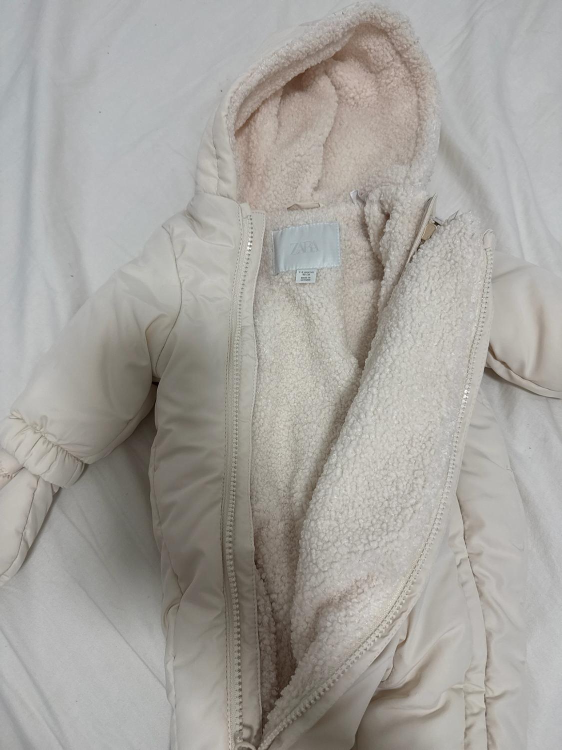 NYLON ROMPER WITH DETACHABLE MITTENS AND BOOTIES - Image 7