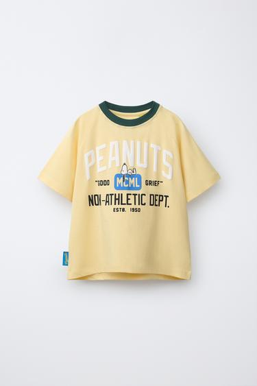 SNOOPY PEANUTSâ„¢ T-SHIRT - Yellow by Zara