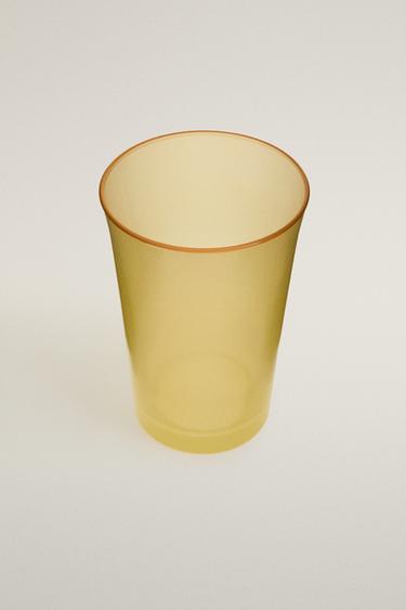 VERRE EN VERRE COLORÉ - Jaune de Zara - Image 1