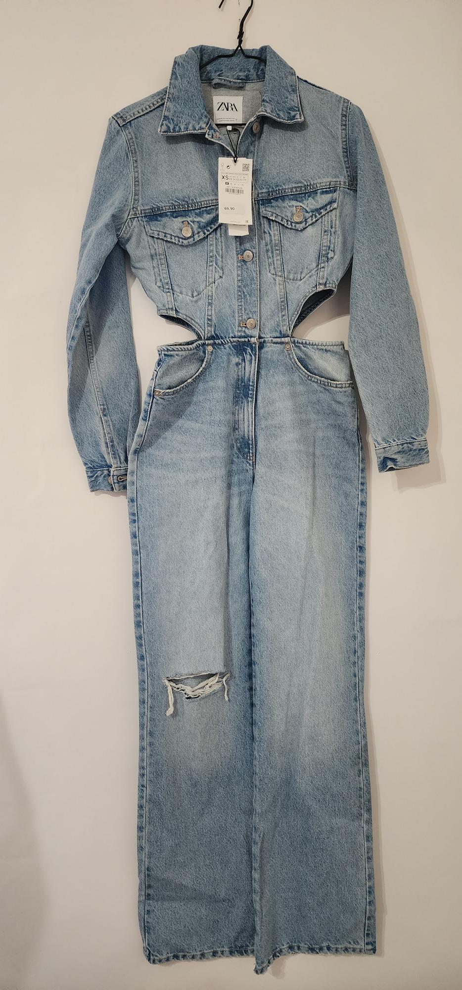 FULL LENGTH DENIM JUMPSUIT
