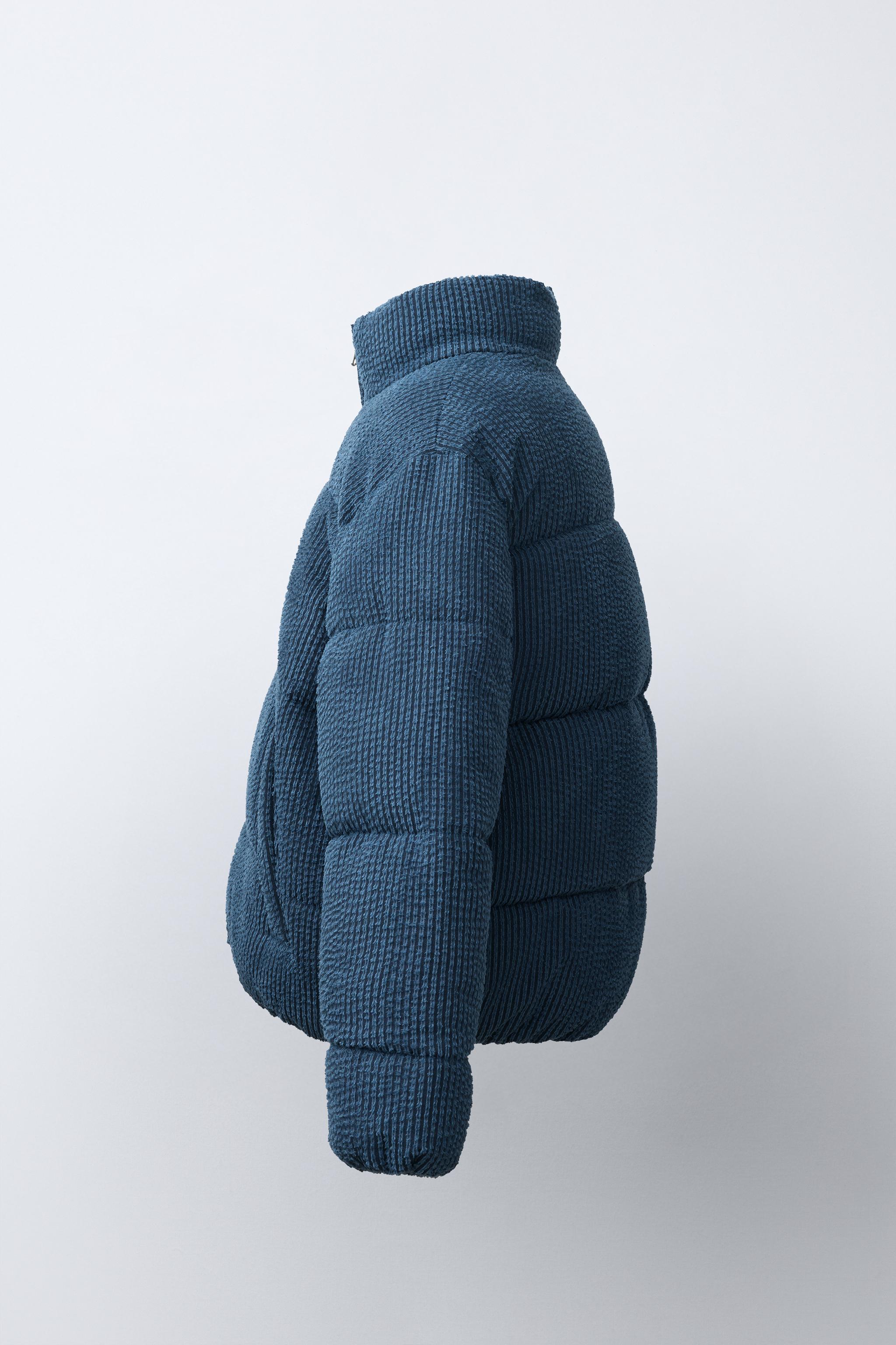 BLOUSON MATELASSÉ EN VELOURS CÔTELÉ