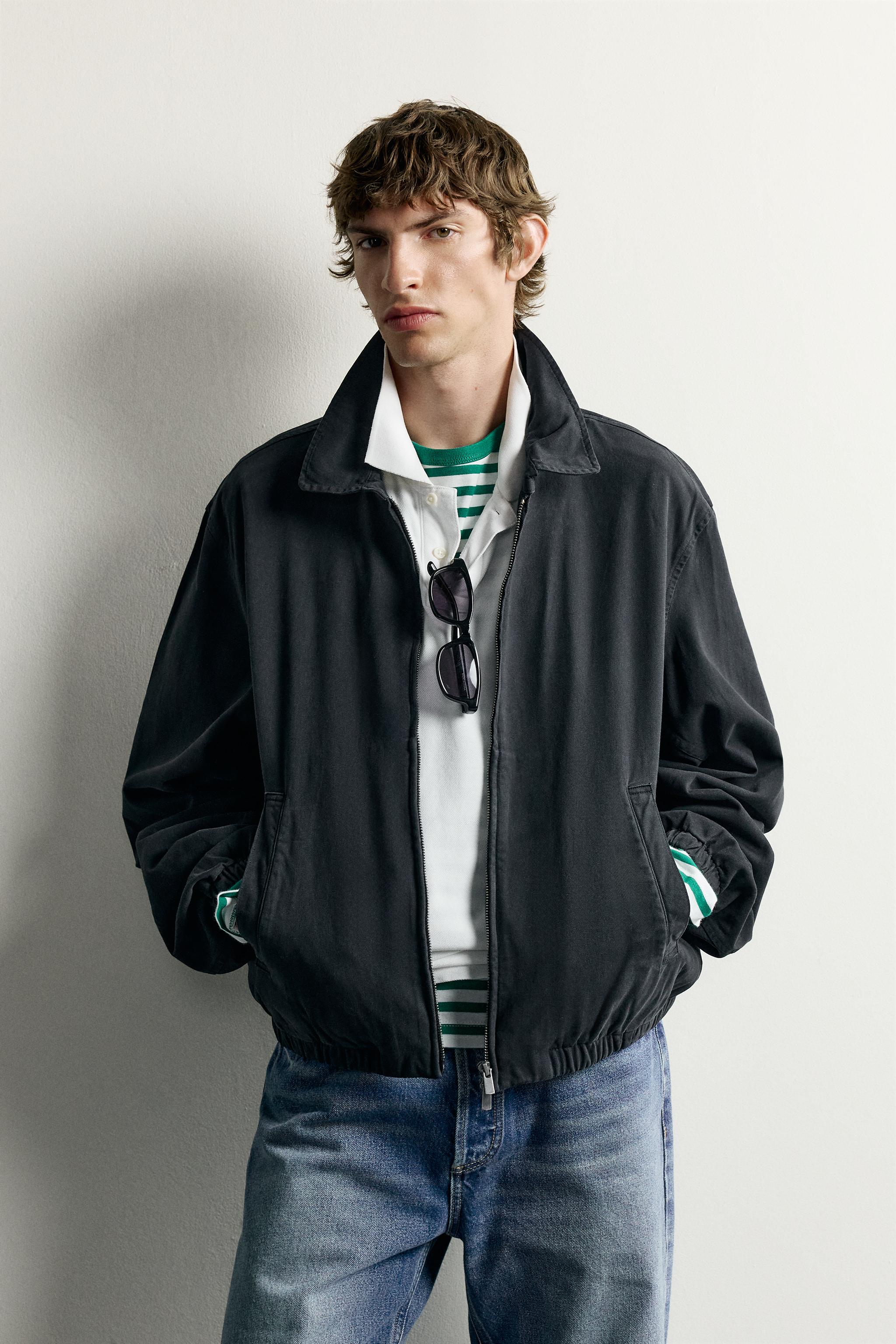 0FR. PARIS X ZARA WASHED COTTON JACKET