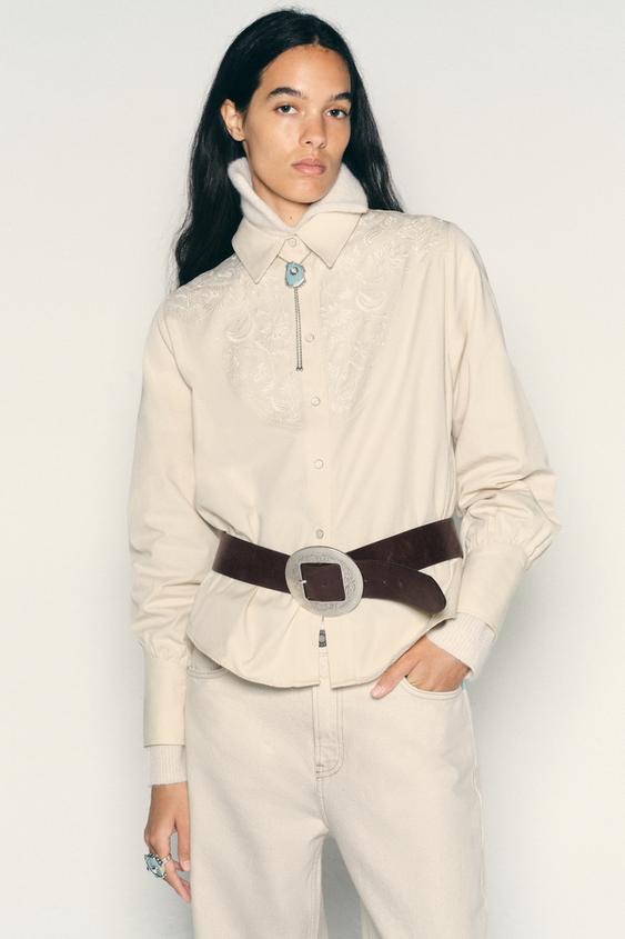 SET TWEE KOORD- EN KETTINGKETTINGEN WESTERNDETAIL - Zilver van Zara - Afbeelding 0