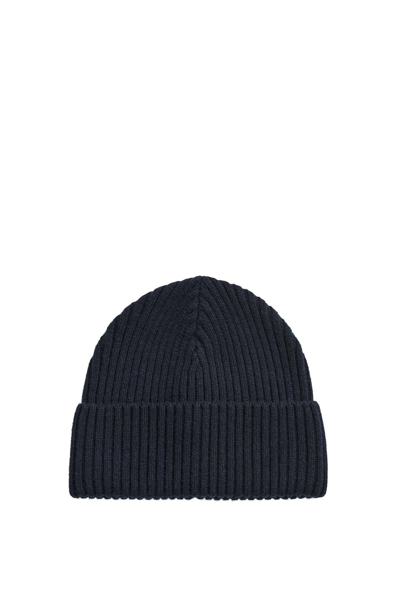 WOOL BLEND KNIT BEANIE