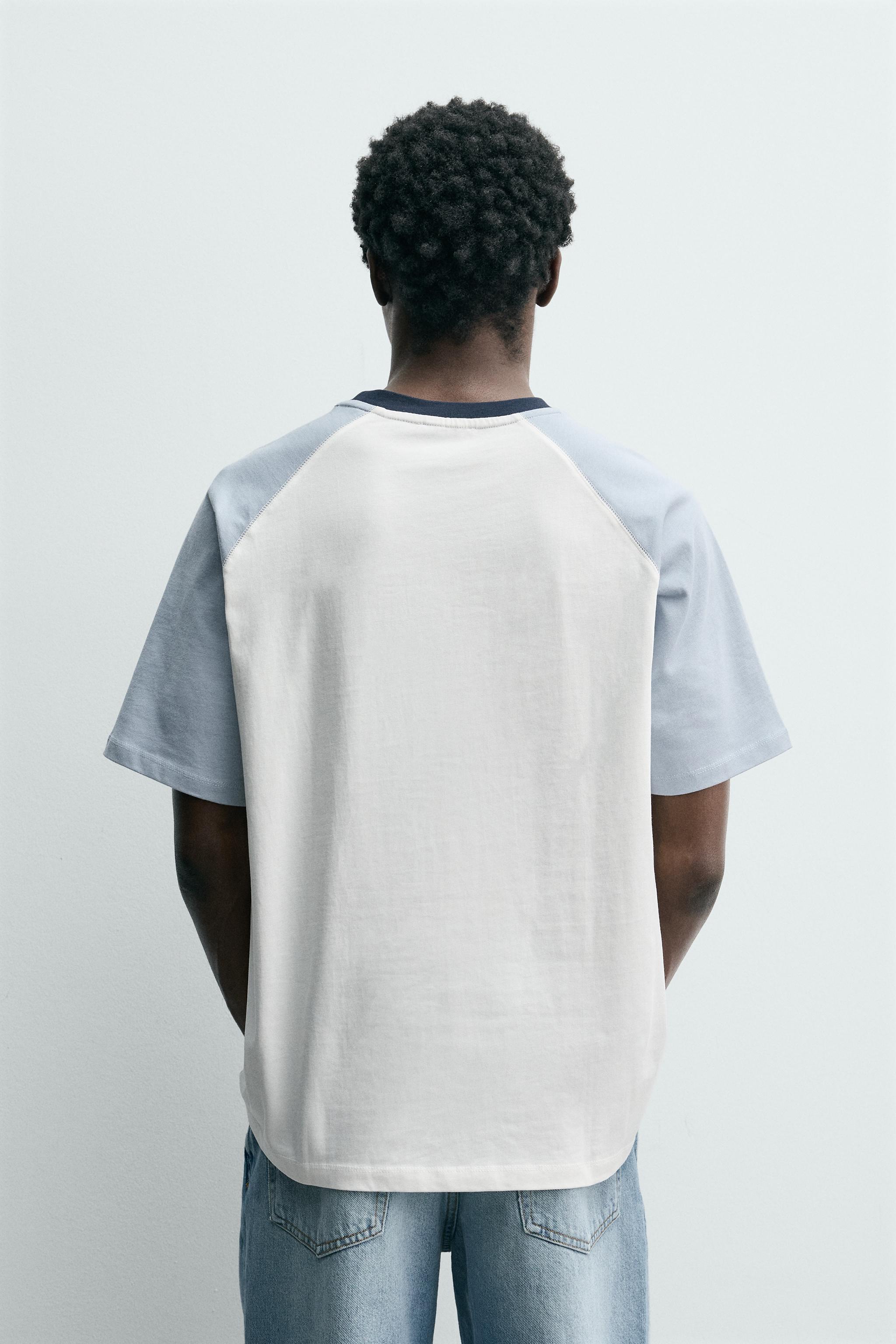 T-SHIRT REGULAR FIT COLOR BLOCK
