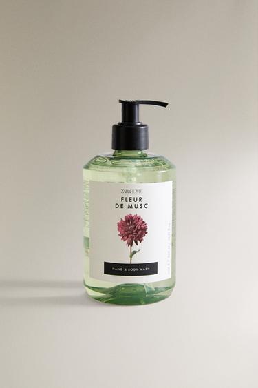 (500 ML) JABÓN LÍQUIDO FLEUR DE MUSC - Amarillo medio de Zara