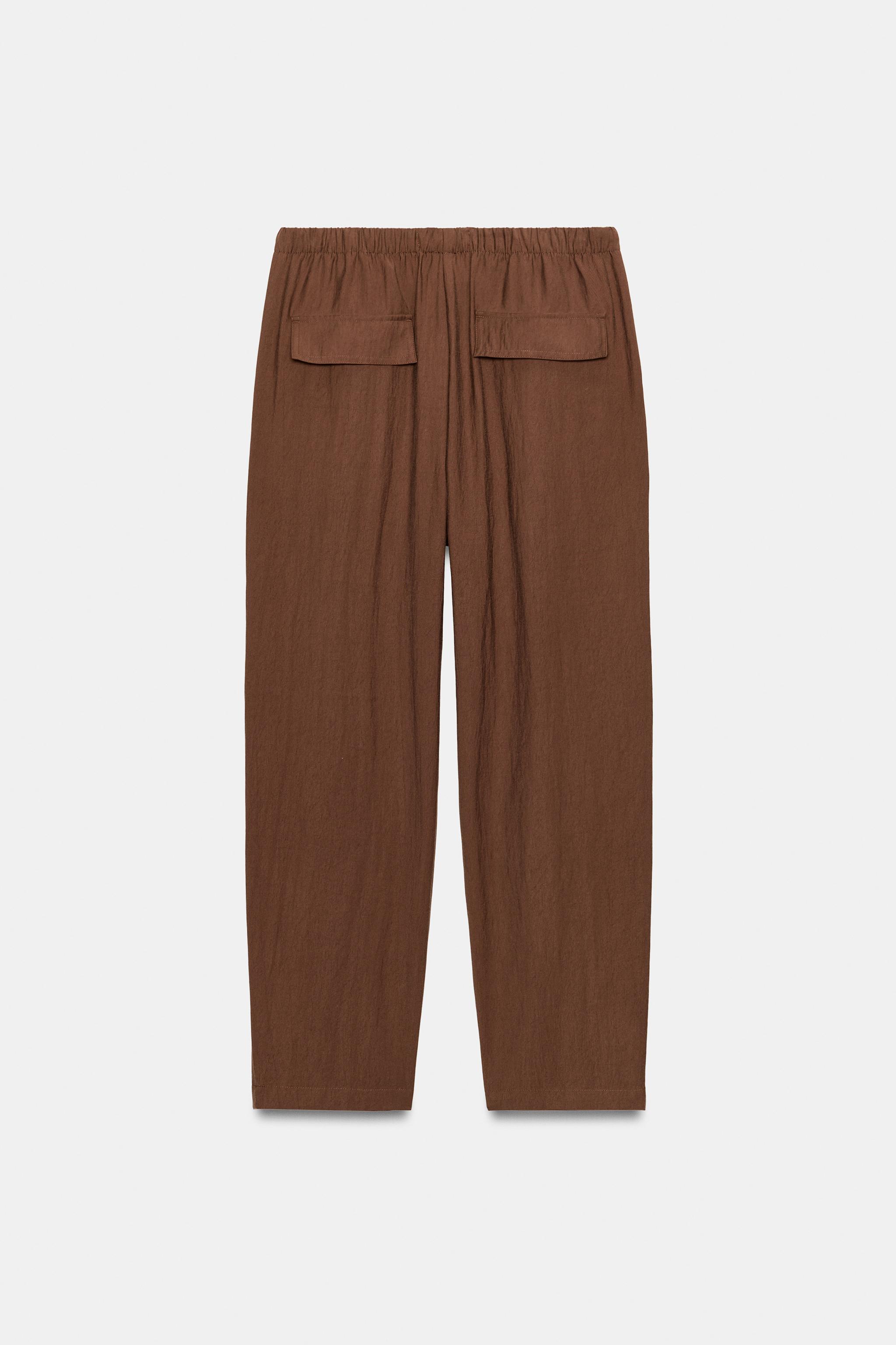PANTALON À TAILLE ÉLASTIQUE