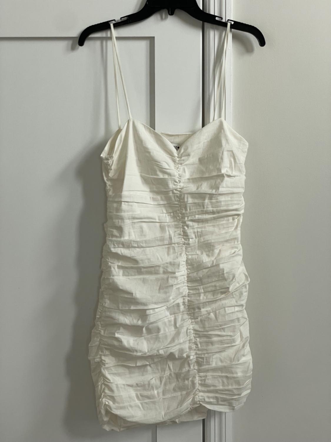 VESTIDO MINI DRAPEADO