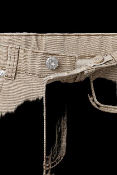 PANTALÓN BARREL - Beige de Zara
