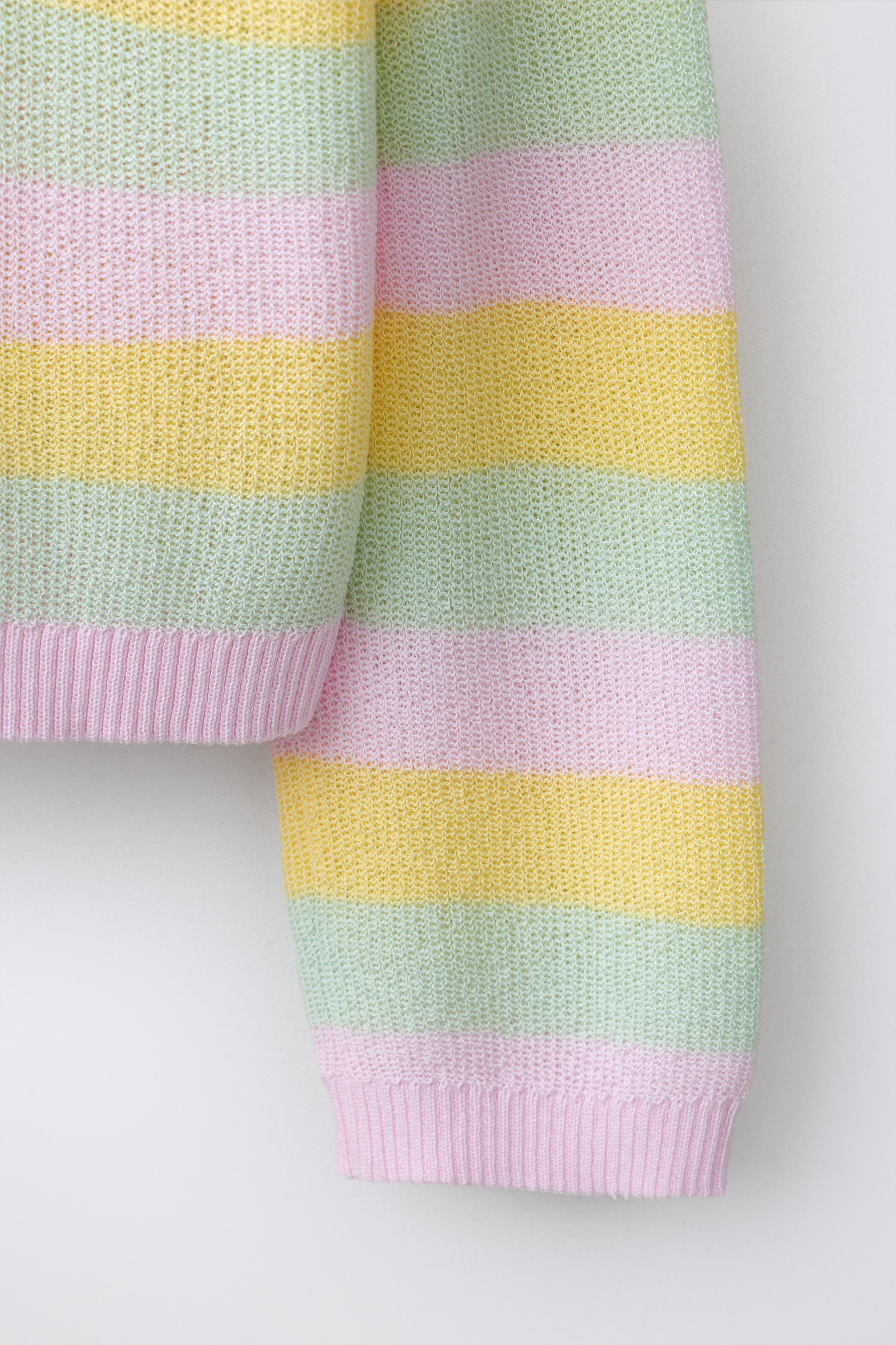STRIPED CARDIGAN