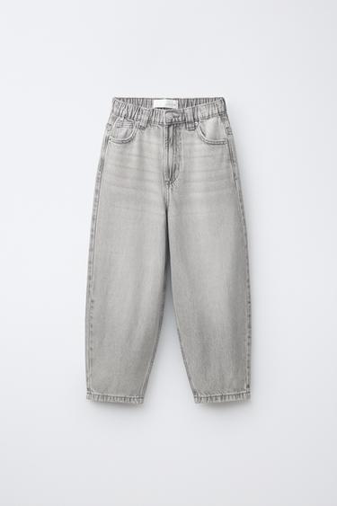 BALLOON JEANS - Grey by Zara