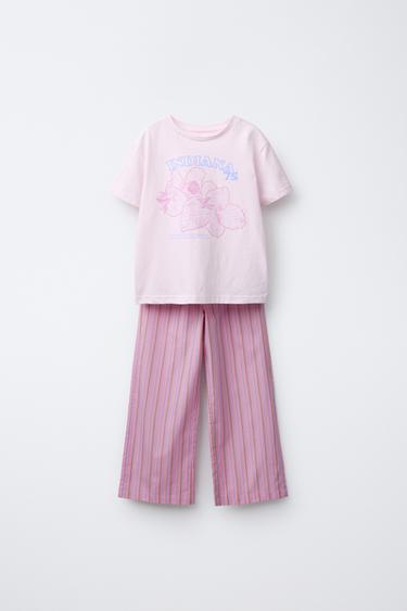 6-14 ANYS/ PIJAMA DE RATLLES - Rosa de Zara - Imatge 0