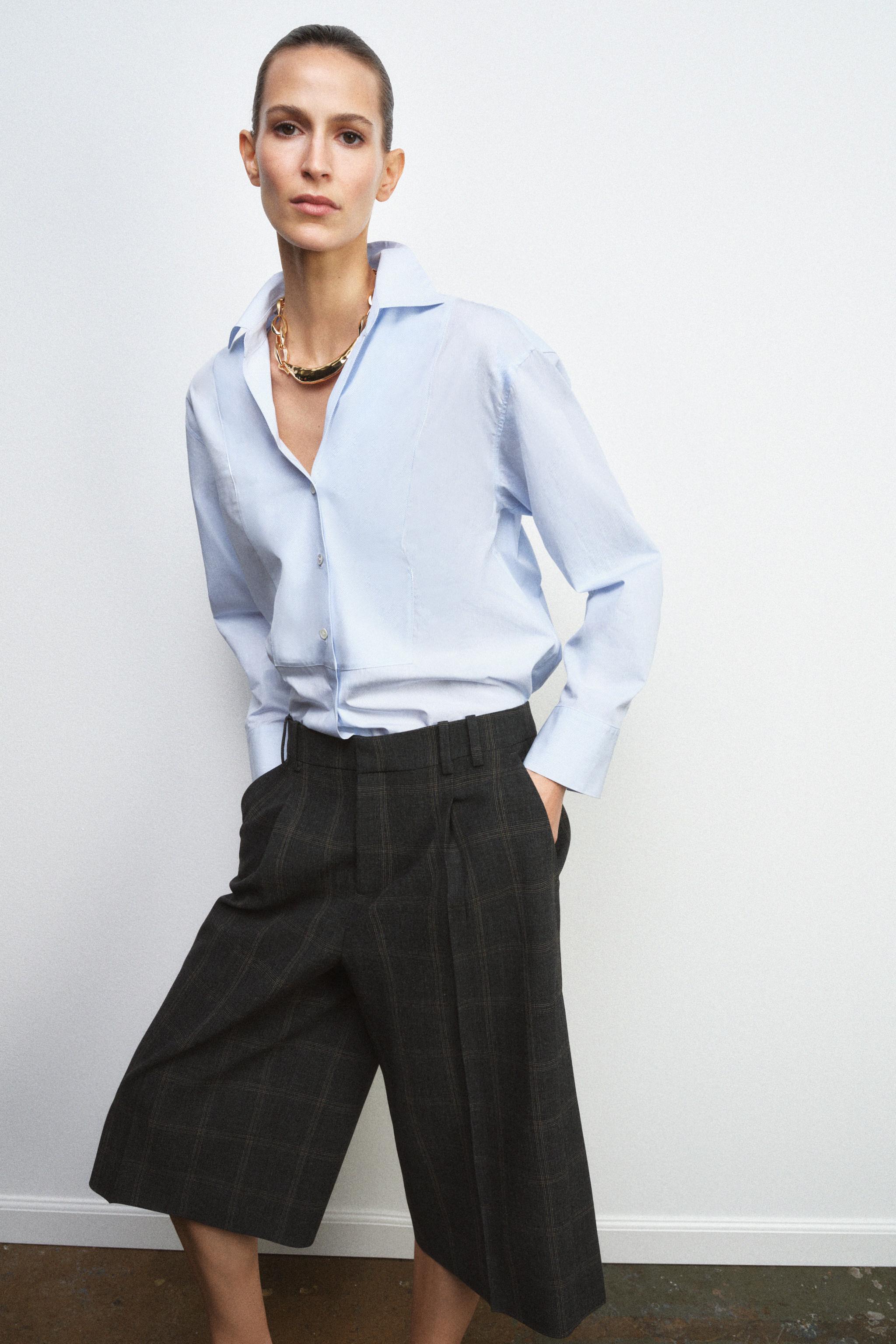ZW COLLECTION POPLIN SHIRT