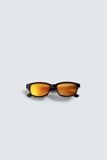 AARON LEVINE X ZARA OVAL SUNGLASSES - Brown by Zara - Image 7