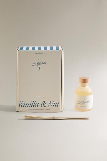 (120 ML) VANILLA & NUT REED DIFFUSERS - Ecru / Beige by Zara - Image 1