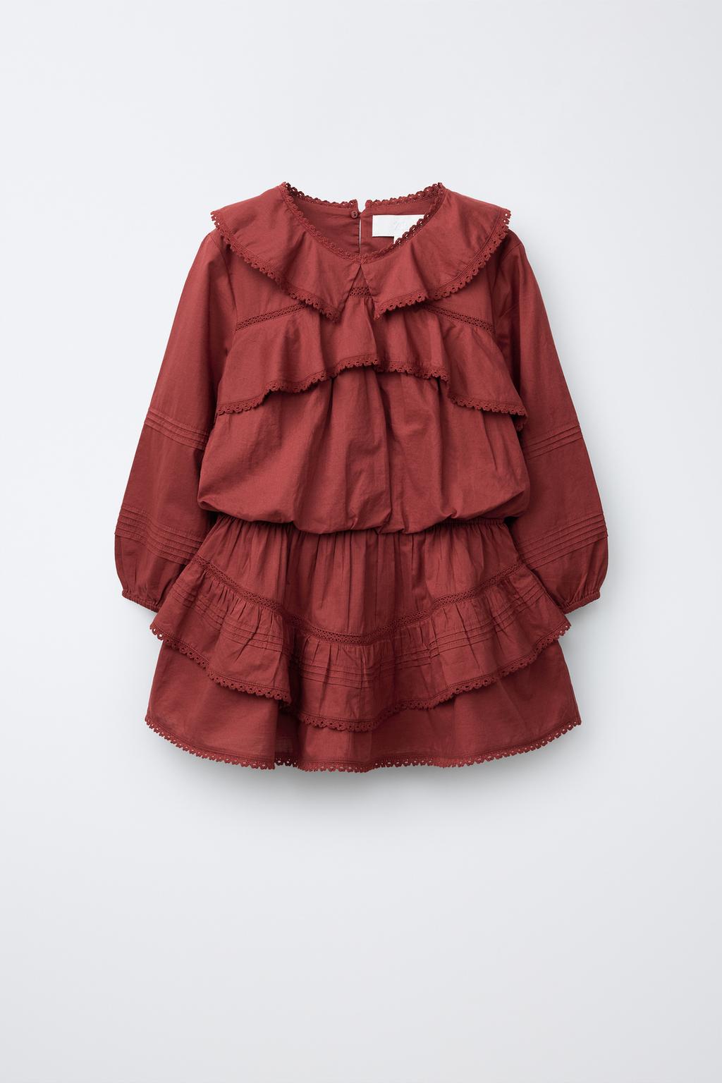 ROMANTIC RUFFLED DRESS