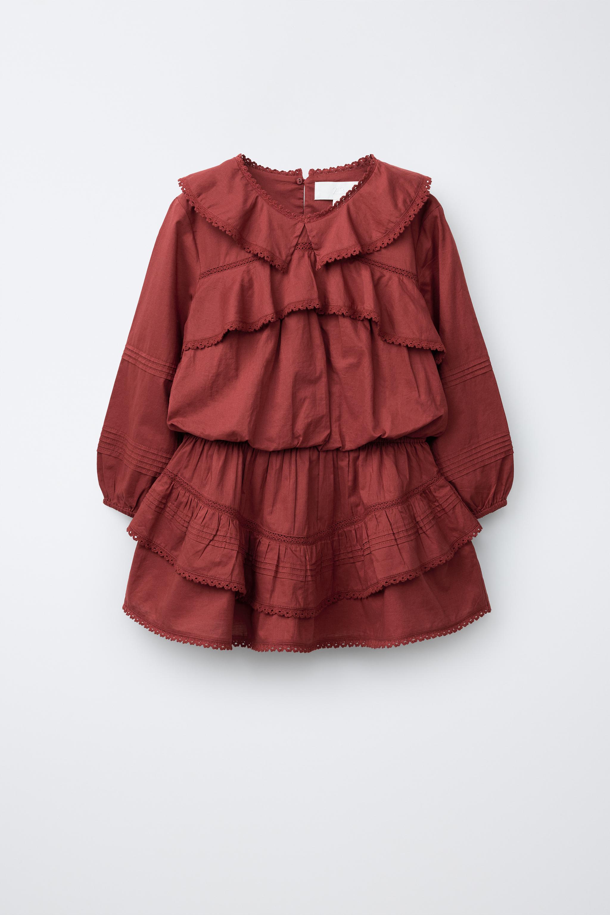 ROBE ROMANTIQUE VOLANTS