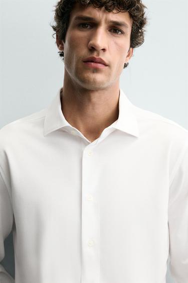 CHEMISE REGULAR FIT - Blanc de Zara - Image 4