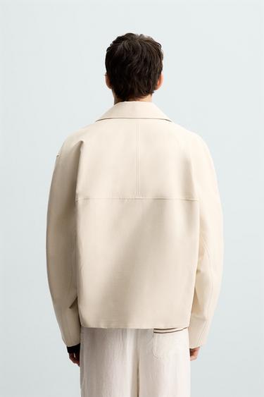 RELAXED FIT BOMBER JACKET - Sand by Zara - Image 2