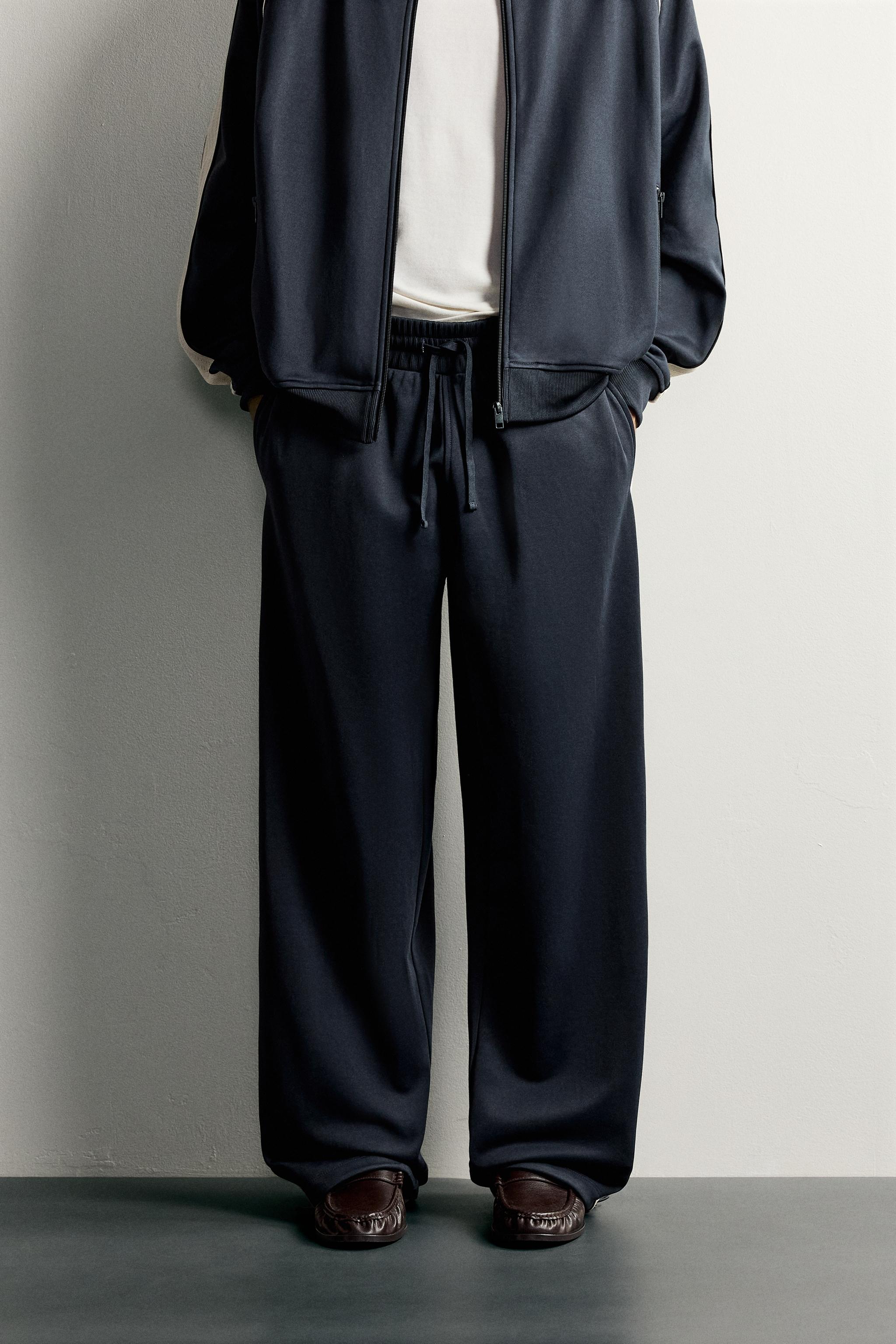 CONTRAST RETRO TRACK PANTS
