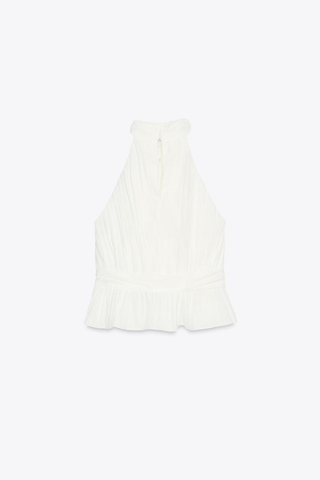 Thumbnail image for PLEATED HALTER TOP