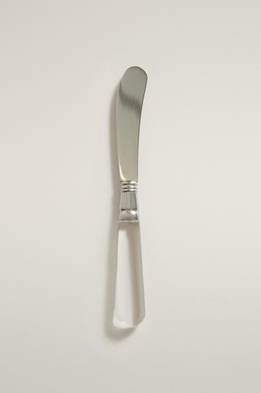 TRANSPARENT-HANDLE BUTTER KNIFE - Transparent by Zara - Image 0