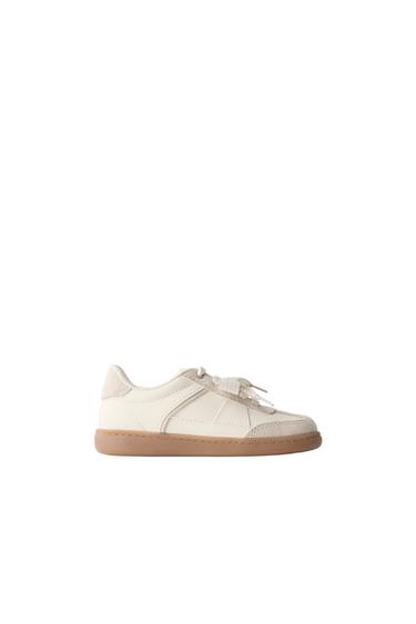 SNEAKERS WITH BOW DETAIL - White by Zara