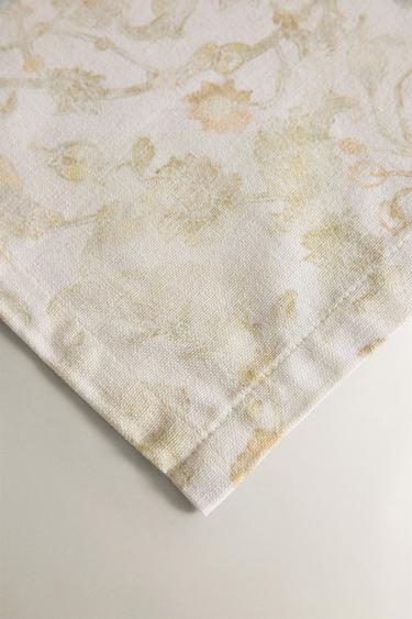 DAMASK PRINT TABLECLOTH - Light green by Zara - Image 2