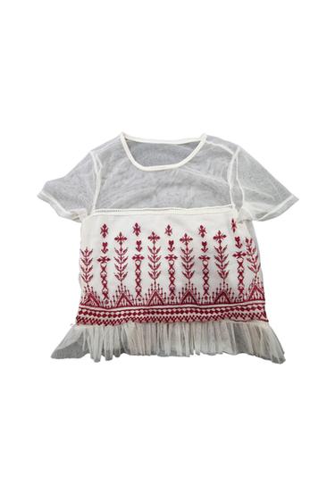 ZARA TULLE MOTIV PRINT