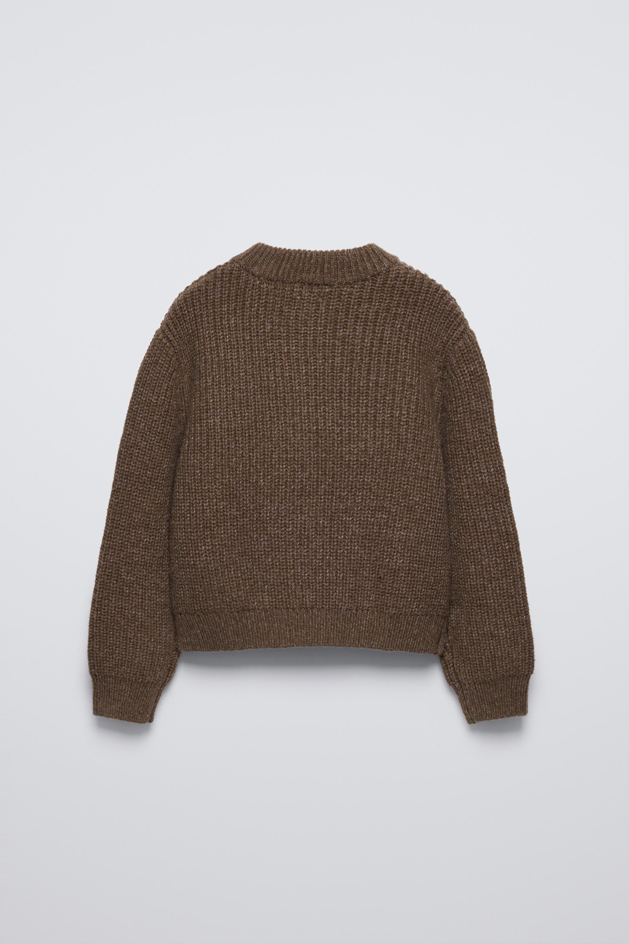 Zara Open Knit Sweater outlets Jacket