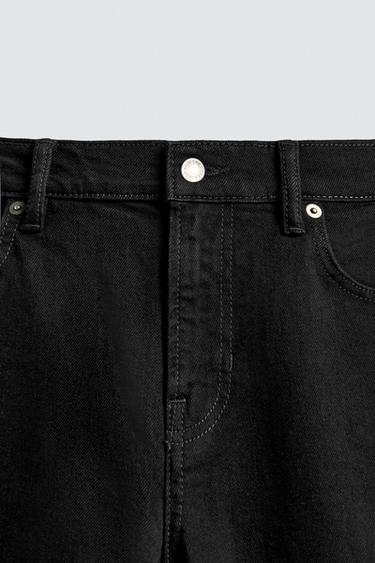 BASIC SLIM FIT JEANS - Black by Zara - Image 8