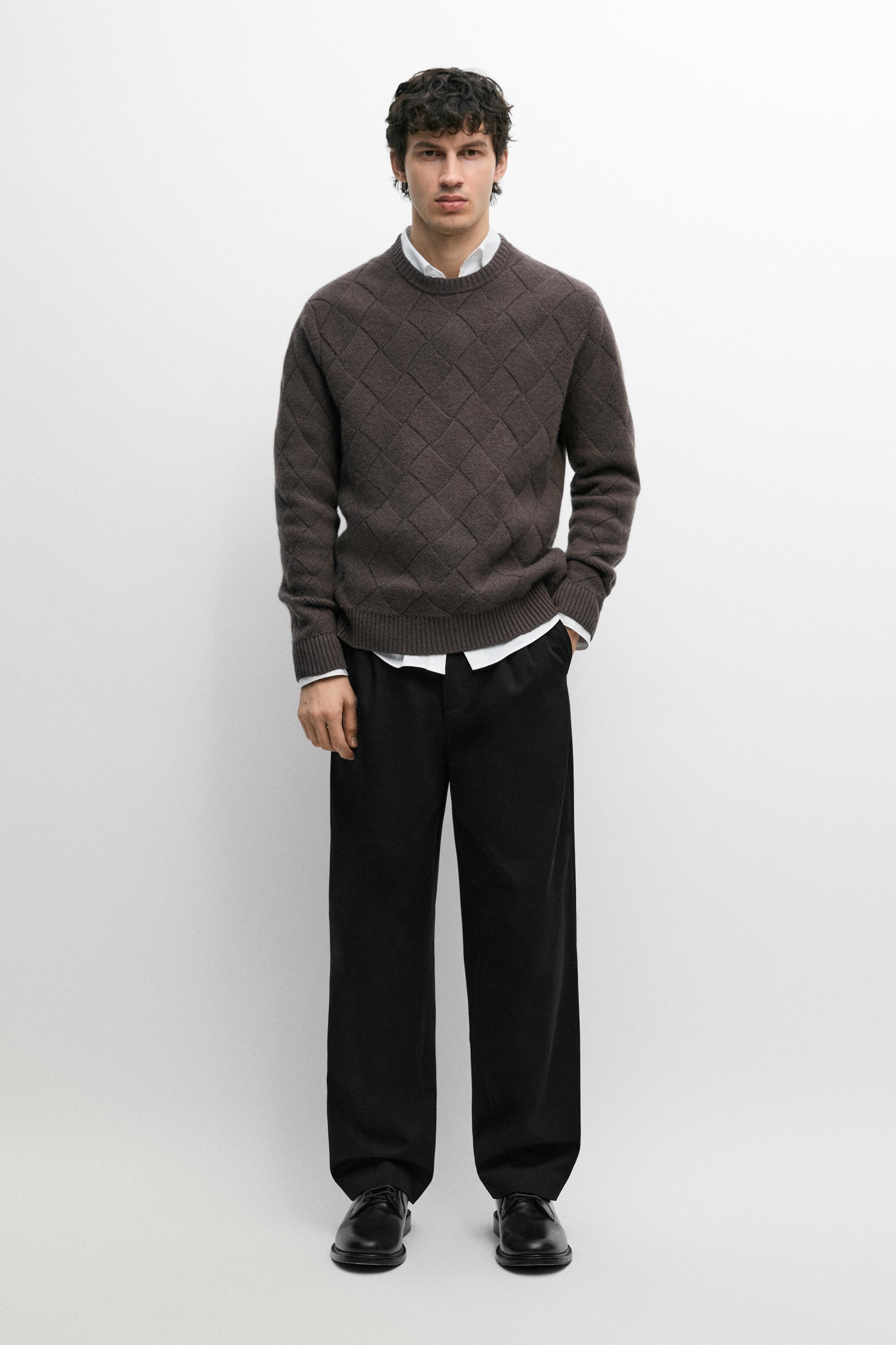 Pantalon double pince 100 % coton