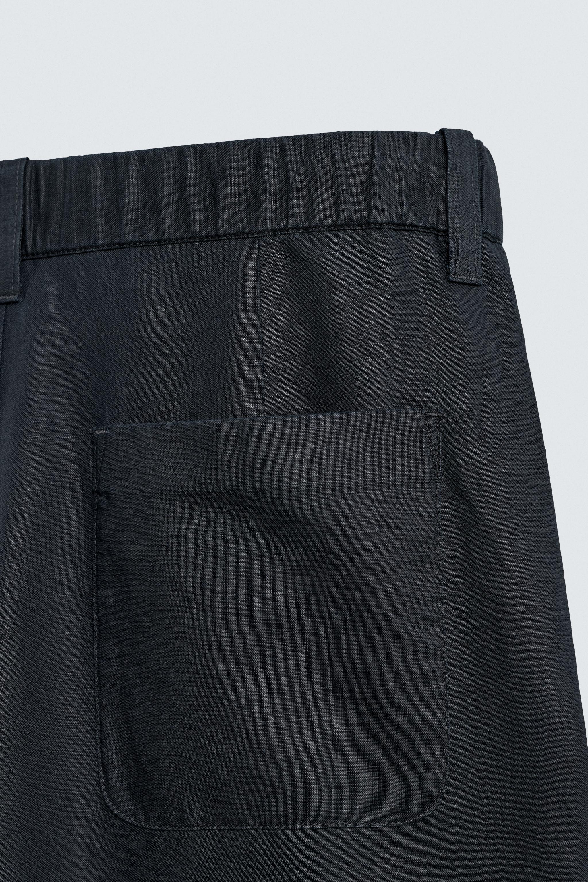 HEMP - COTTON STRAIGHT FIT PANTS