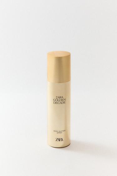 ZARA GOLDEN DECADE BODY GLITTER SPRAY - TINTED LEATHER الخاص بـ Zara