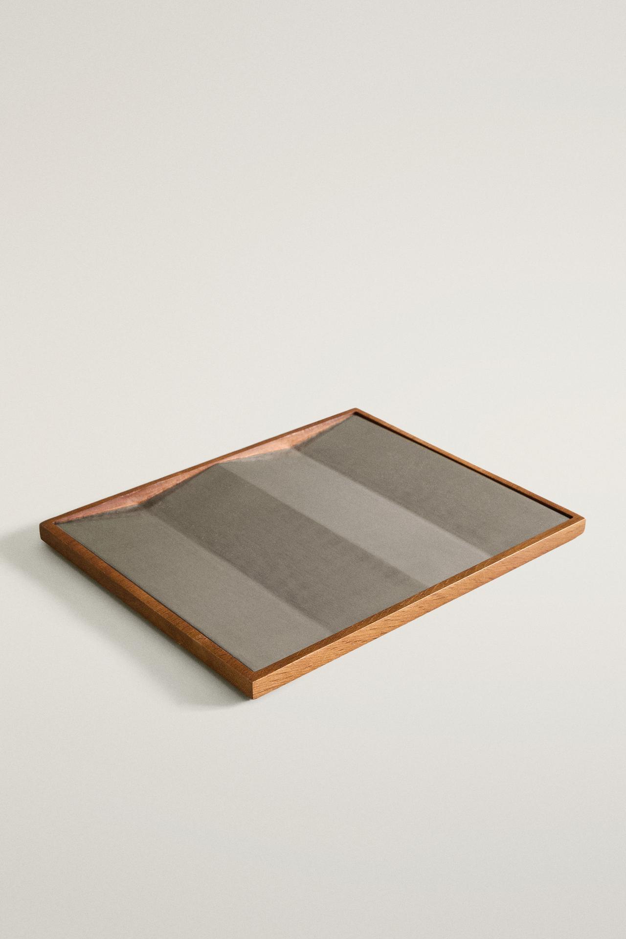 OAK STEEL DUMBBELL RACK — Brown