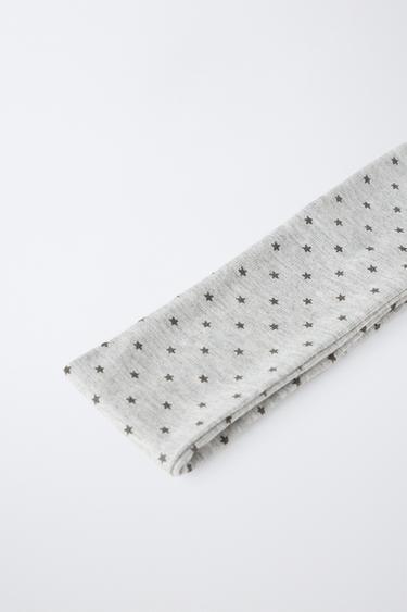 STUDDED STAR ELASTIC HEADBAND 2-PACK — Multicolored 2