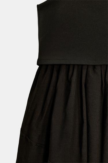 TOP BALLON BIMATIÈRE - Marron de Zara - Image 7