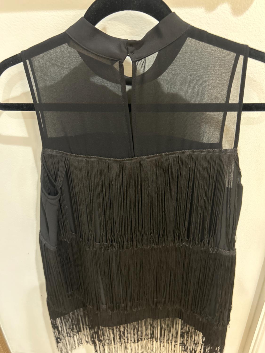 HALTER TOP WITH FRINGES - Image 2