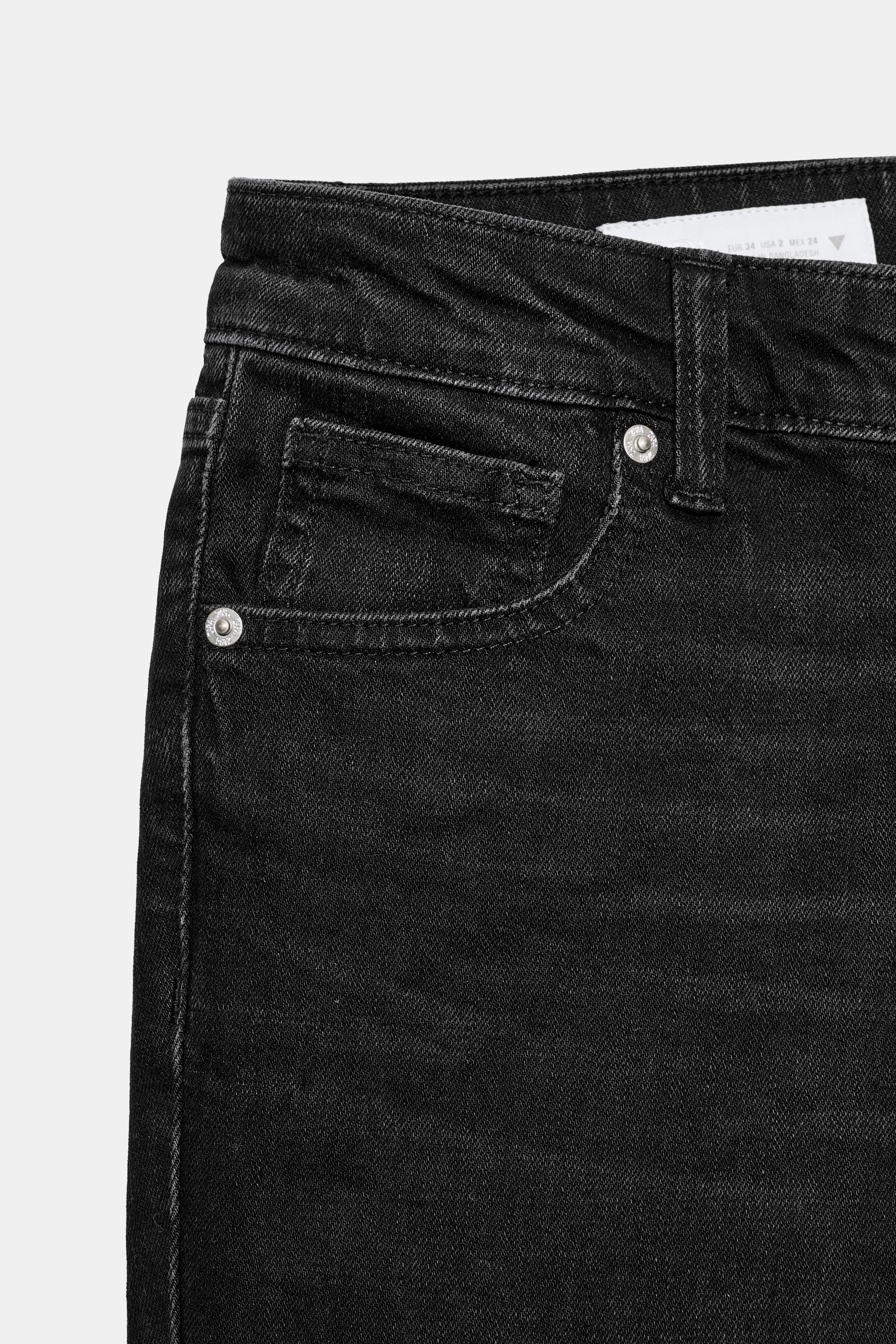 TRF LOW-RISE BOOTCUT JEANS