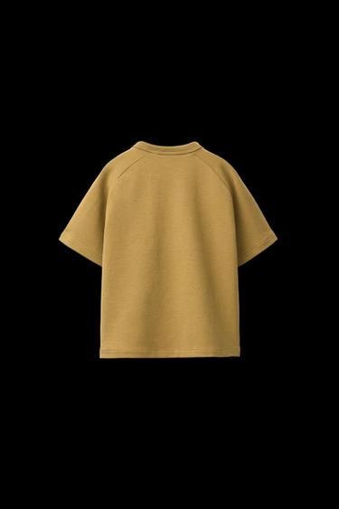Zara LOGO ROMA STITCH T-SHIRT - Dark olive