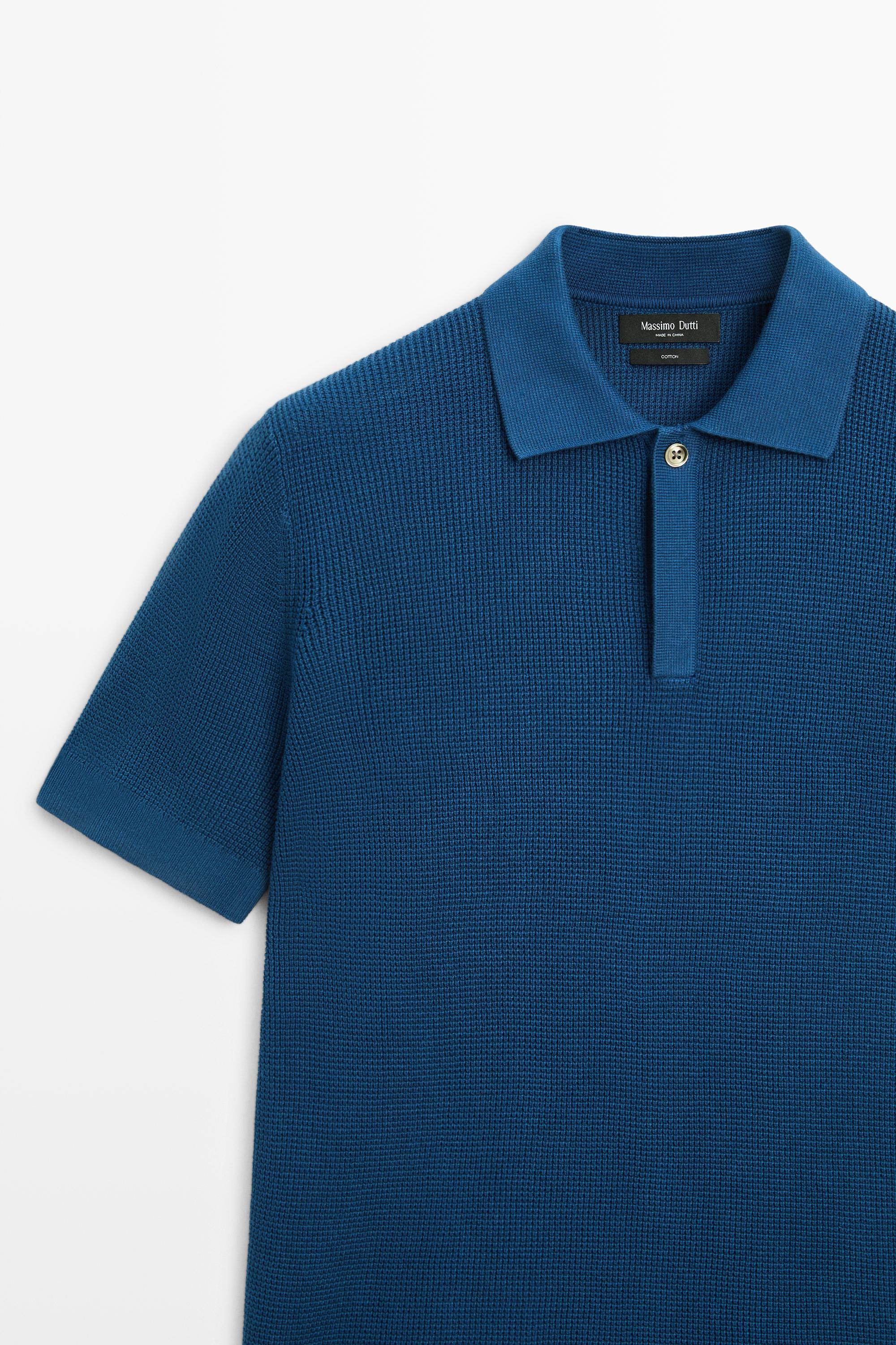 100% cotton short sleeve polo shirt