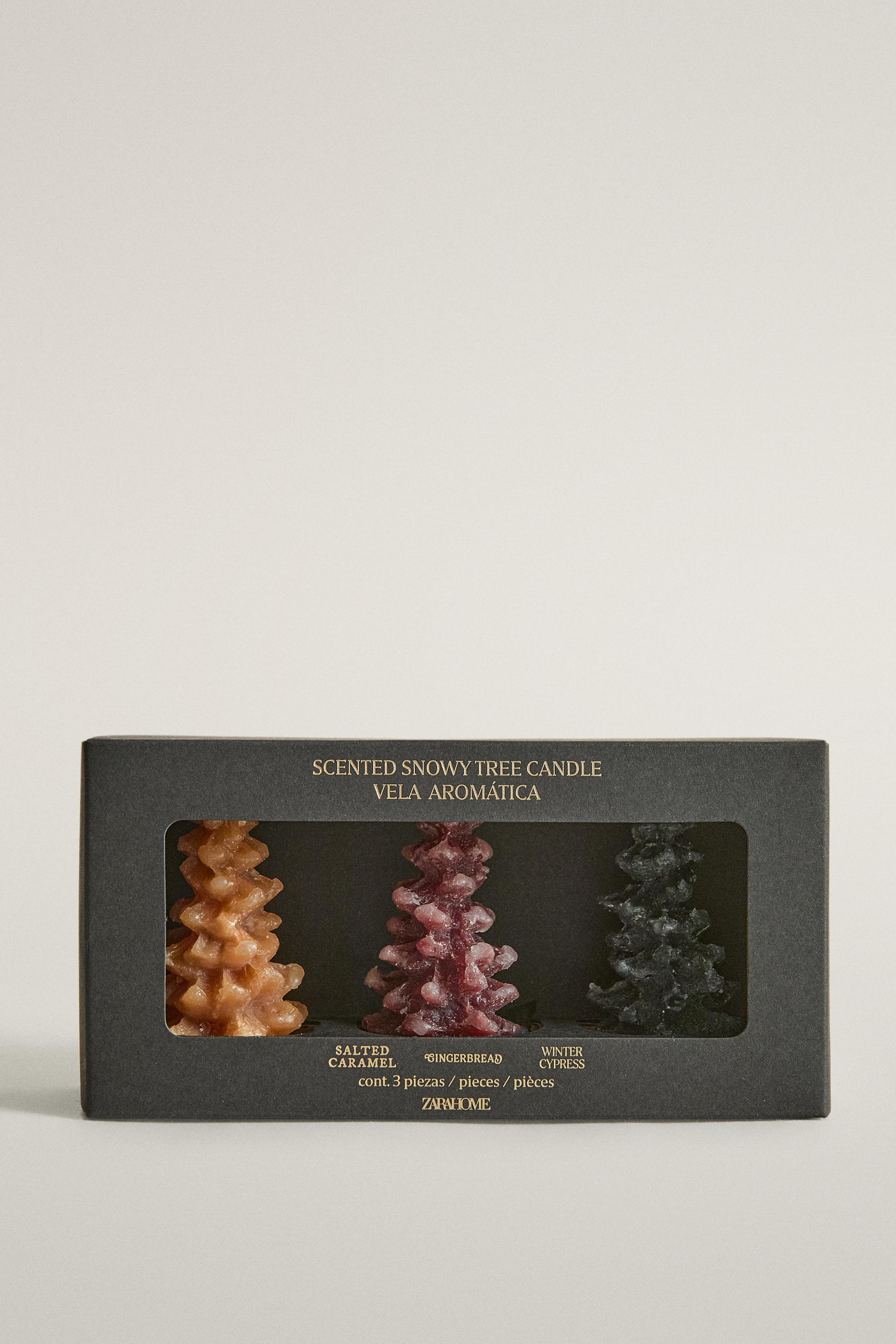 CHRISTMAS TREE SCENTED CANDLES (PACK OF 3