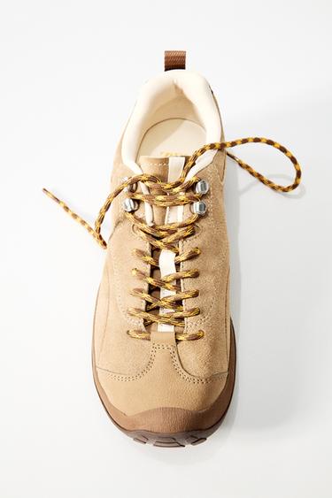 TREKKING STYLE TRAINERS - Brown by Zara
