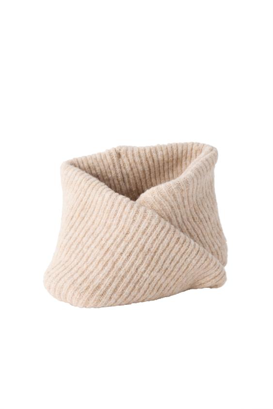 COL EN MAILLE UNIE - Sable de Zara - Image 1