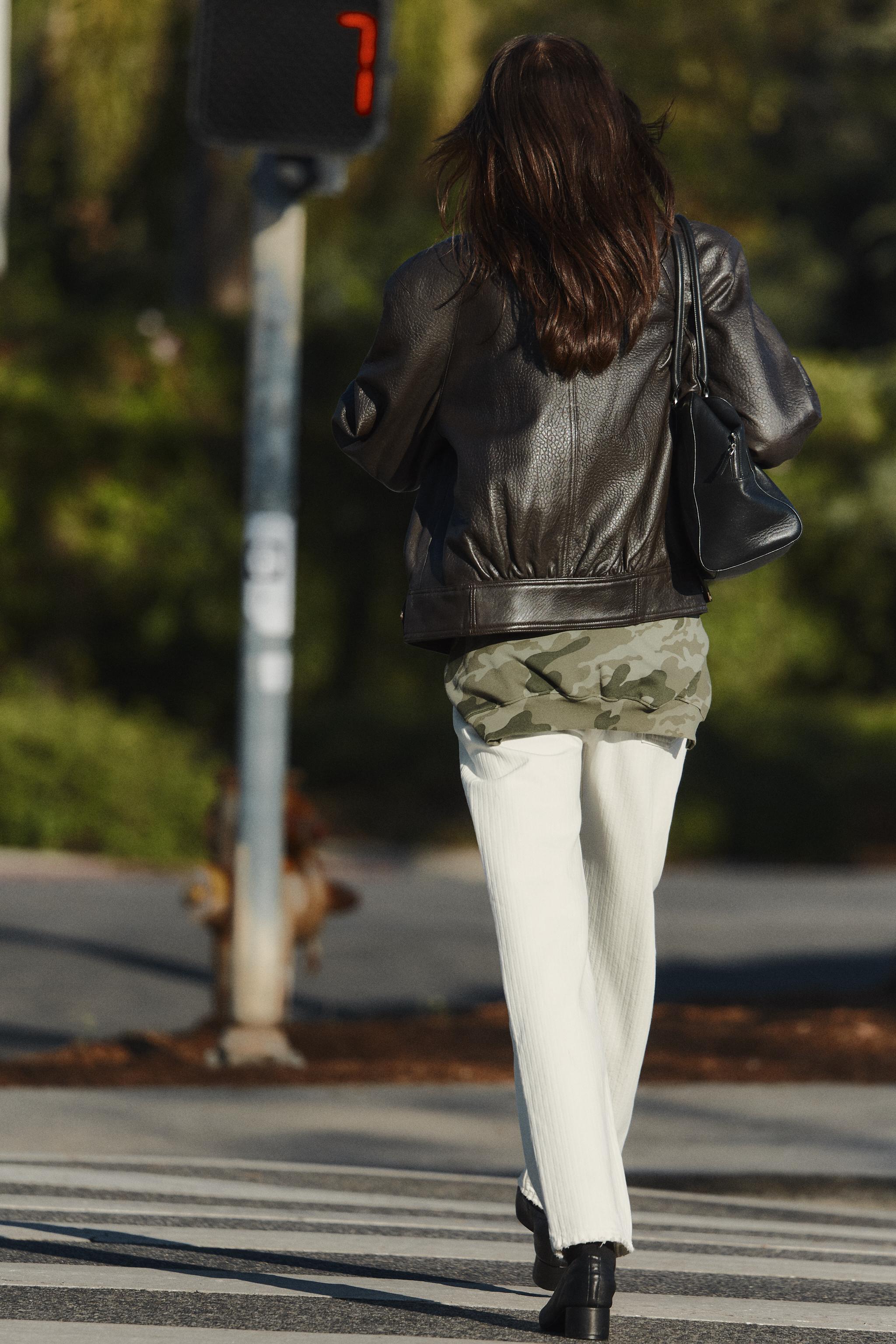 100% LEATHER BIKER JACKET