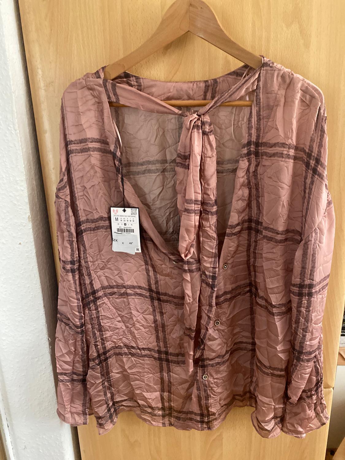CREASED-EFFECT CHECK SHIRT