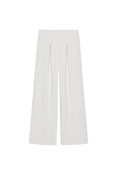 LOOSE-FITTING DARTED TROUSERS