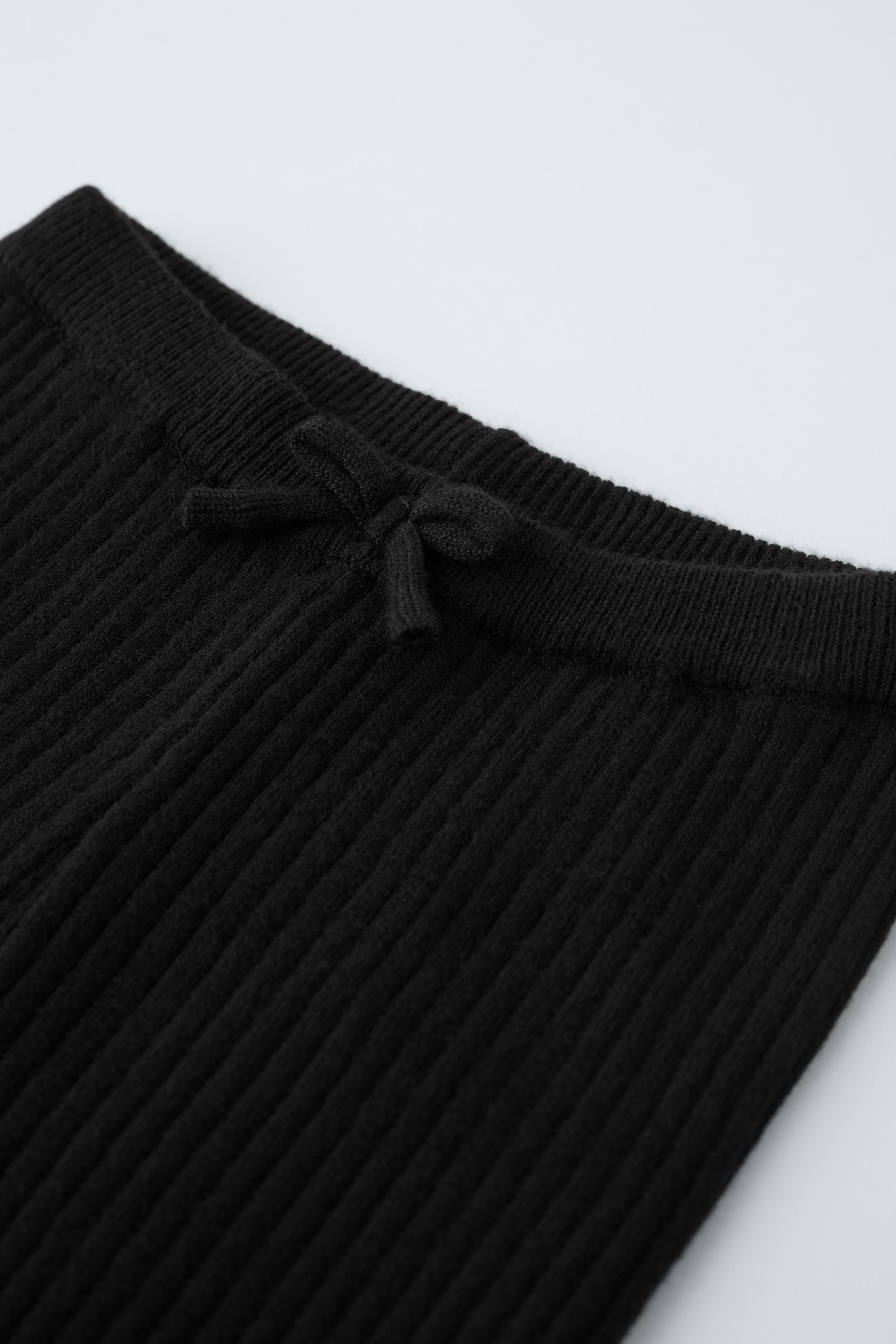 Buy Marni Frayed Ribbed-knit Leggings - Black At 60% Off