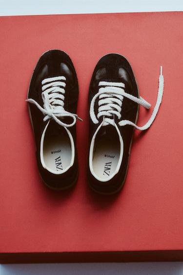 RETRO STYLE TRAINERS - Black by Zara
