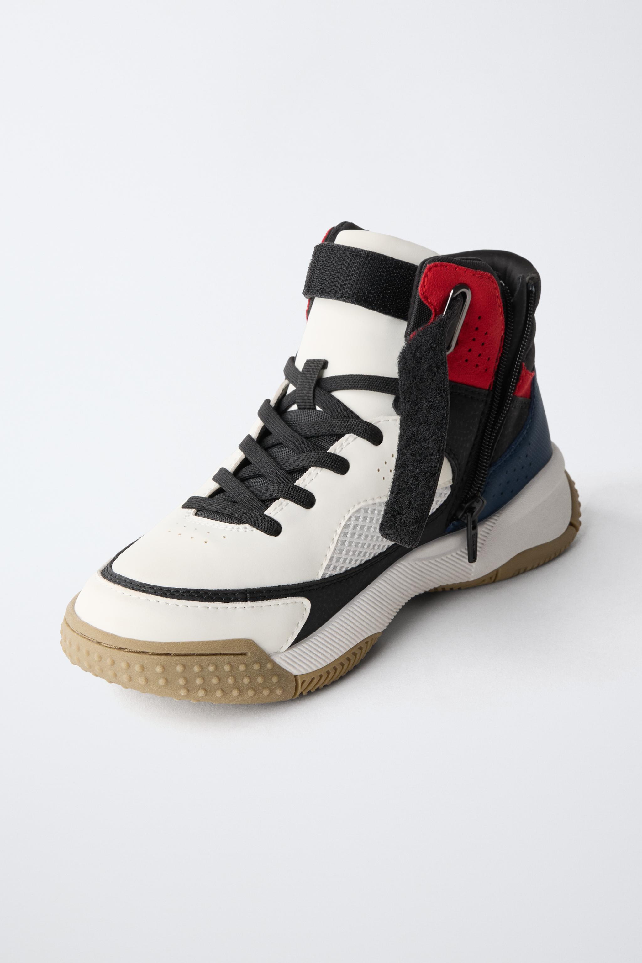 MULTICOLOR SPORTY ANKLE BOOTS